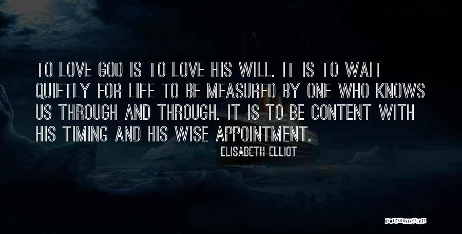 God Timing Quotes By Elisabeth Elliot God Timing Quotes By Elisabeth Elliot