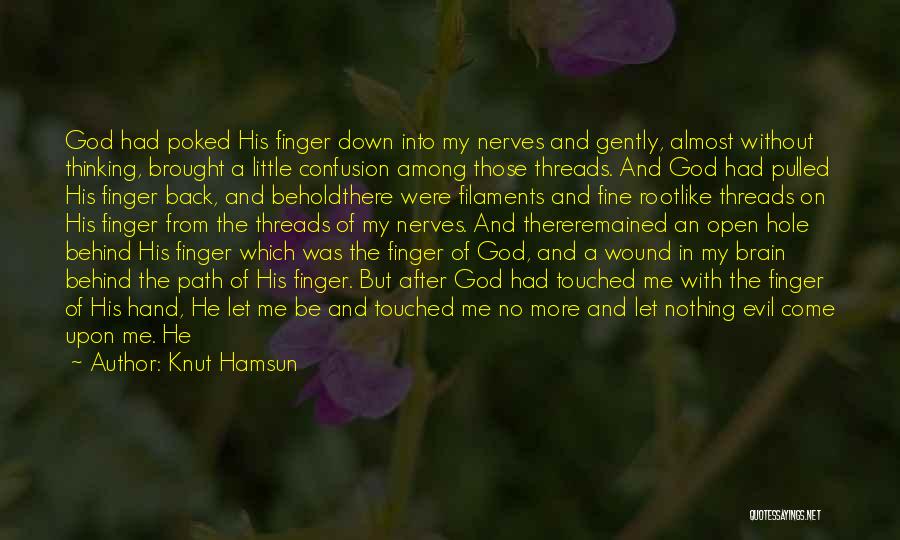 God Touched Me Quotes By Knut Hamsun