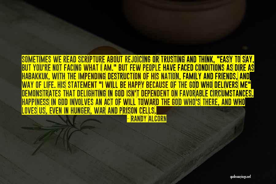 God Trusting Me Quotes By Randy Alcorn God Trusting Me Quotes By Randy Alcorn