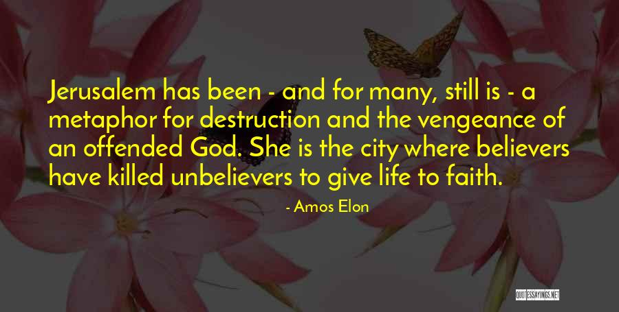 God Vengeance Quotes By Amos Elon God Vengeance Quotes By Amos Elon