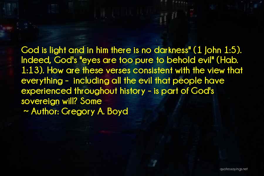 God Verses Quotes By Gregory A. Boyd