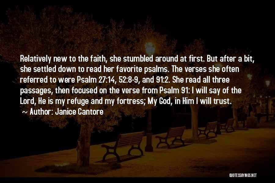God Verses Quotes By Janice Cantore