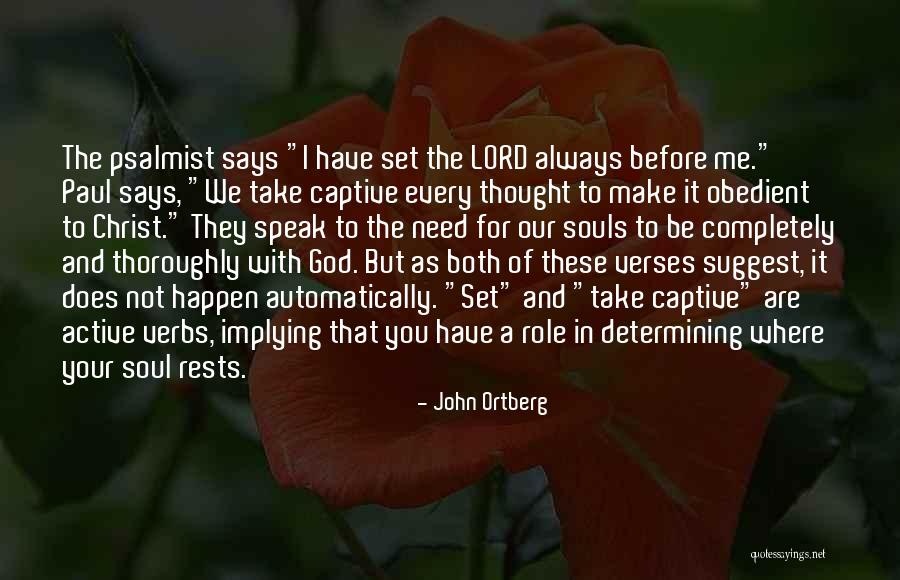 God Verses Quotes By John Ortberg God Verses Quotes By John Ortberg