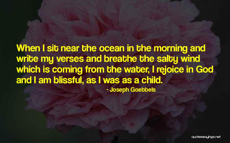 God Verses Quotes By Joseph Goebbels