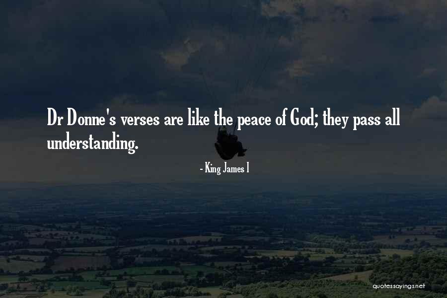 God Verses Quotes By King James I