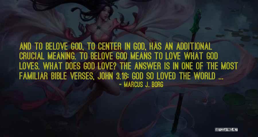 God Verses Quotes By Marcus J. Borg God Verses Quotes By Marcus J. Borg