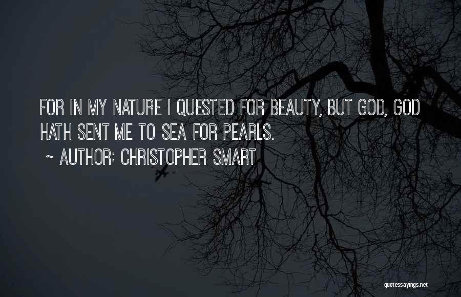God Vs Nature Quotes By Christopher Smart