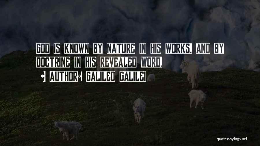God Vs Nature Quotes By Galileo Galilei