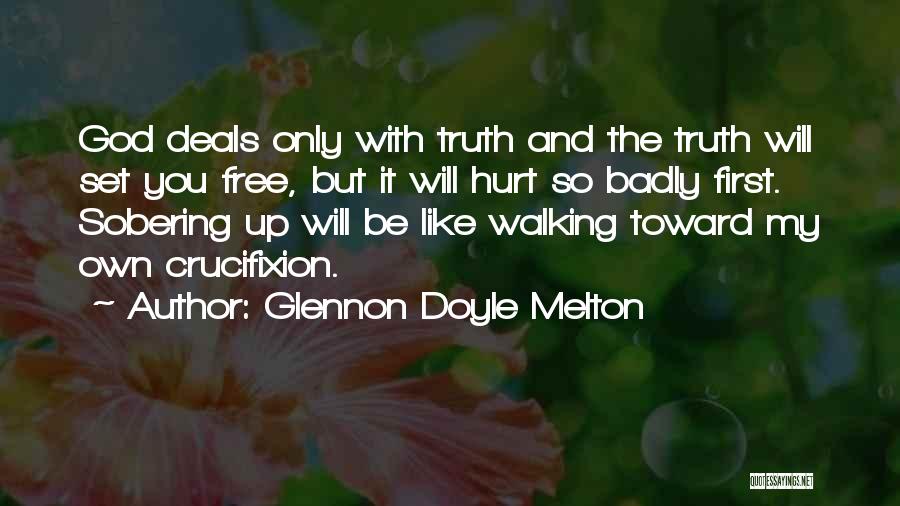 God Walking Quotes By Glennon Doyle Melton