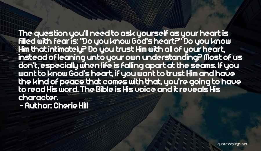 God Want You To Know Quotes By Cherie Hill
