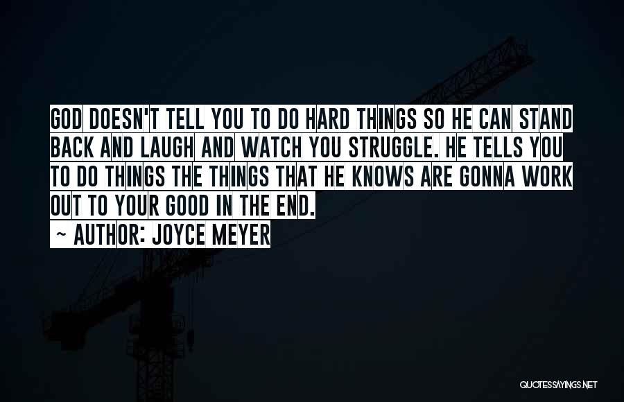 God Watch Over Us Quotes By Joyce Meyer