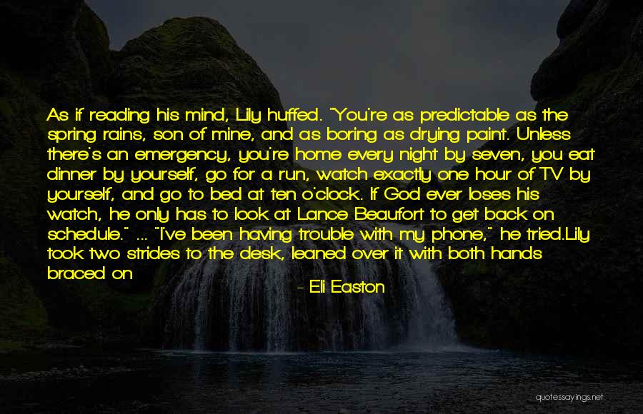 God Watch Over You Quotes By Eli Easton God Watch Over You Quotes By Eli Easton