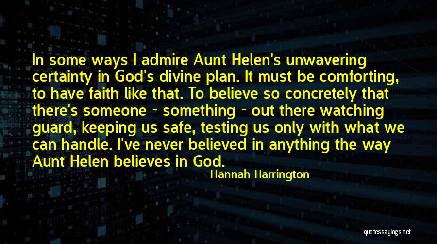 God Watching Us Quotes By Hannah Harrington