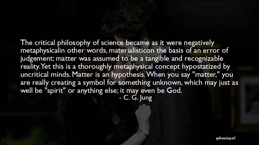 God When Creating Quotes By C. G. Jung God When Creating Quotes By C. G. Jung