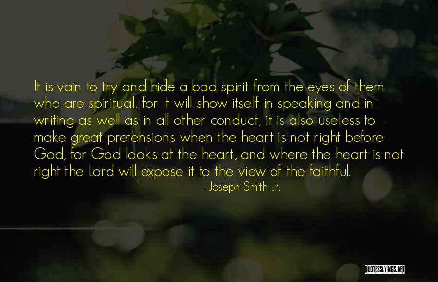God When It Looks Quotes By Joseph Smith Jr. God When It Looks Quotes By Joseph Smith Jr.