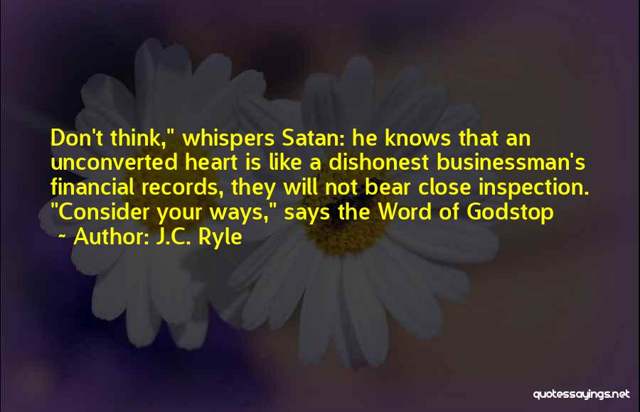 God Whispers Quotes By J.C. Ryle