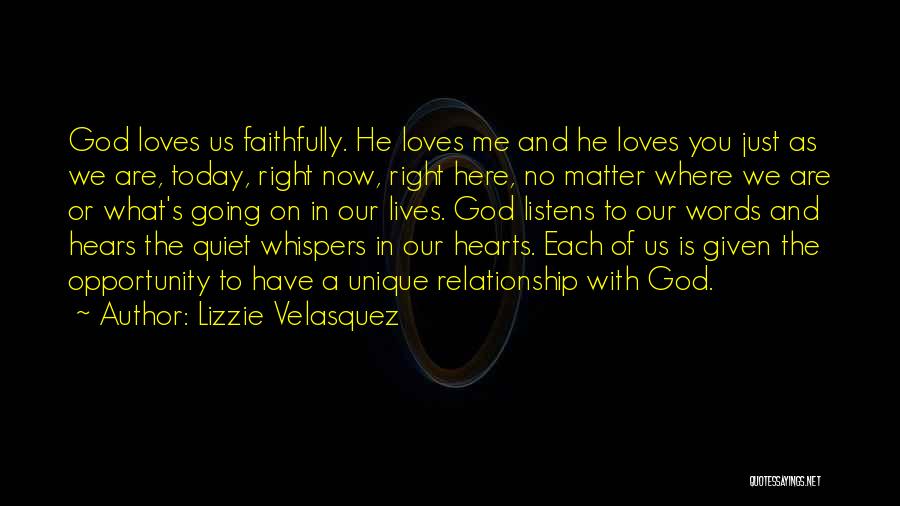 God Whispers Quotes By Lizzie Velasquez