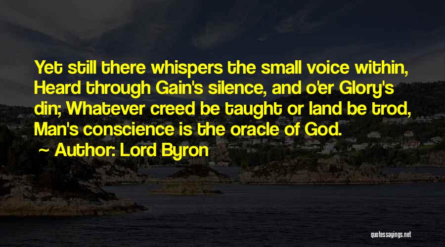 God Whispers Quotes By Lord Byron