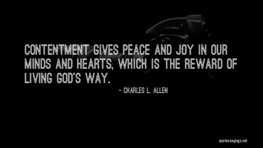 God Who Gives Joy Quotes By Charles L. Allen God Who Gives Joy Quotes By Charles L. Allen