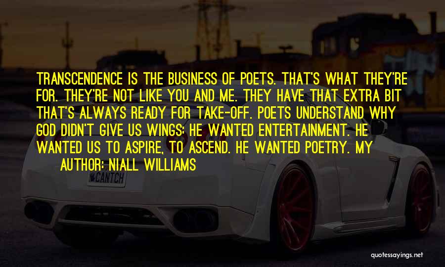 God Why Always Me Quotes By Niall Williams
