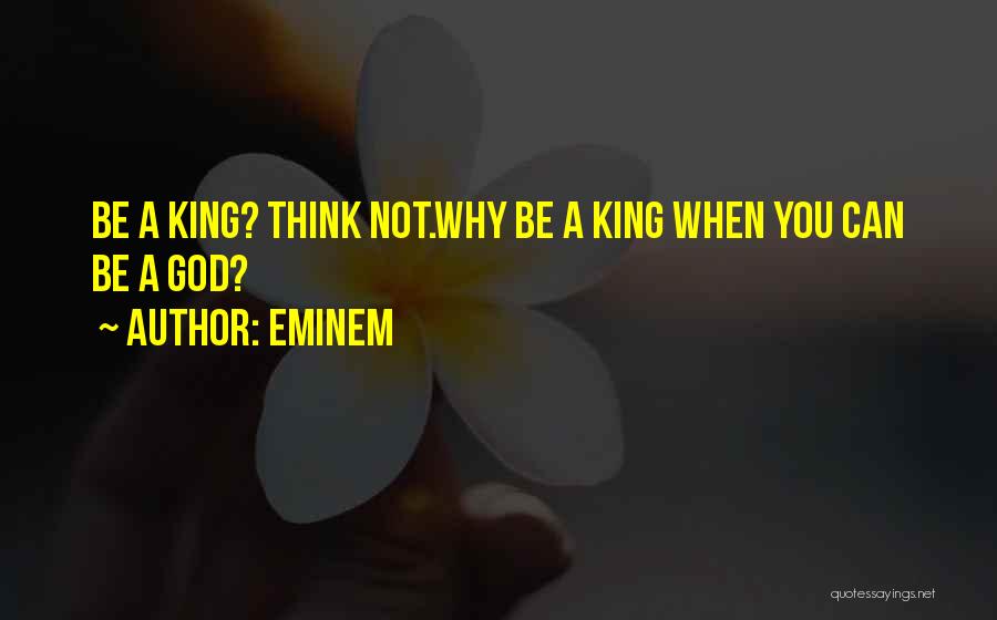 God Why Quotes By Eminem