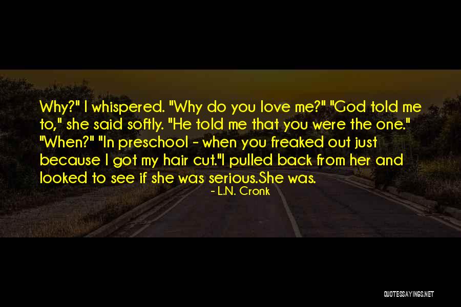 God Why Quotes By L.N. Cronk