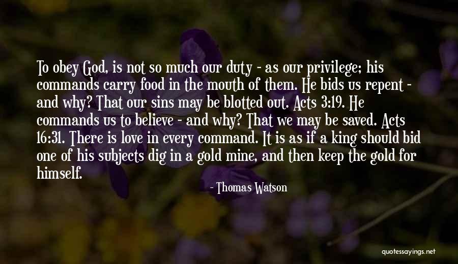 God Why Quotes By Thomas Watson