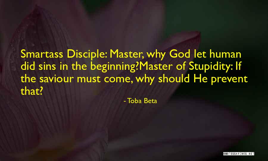 God Why Quotes By Toba Beta