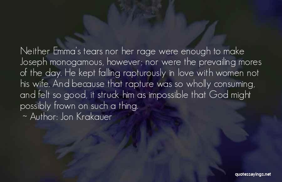 God Wife Quotes By Jon Krakauer