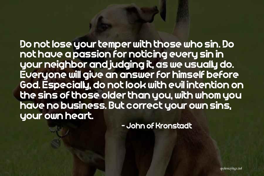 God Will Answer Quotes By John Of Kronstadt