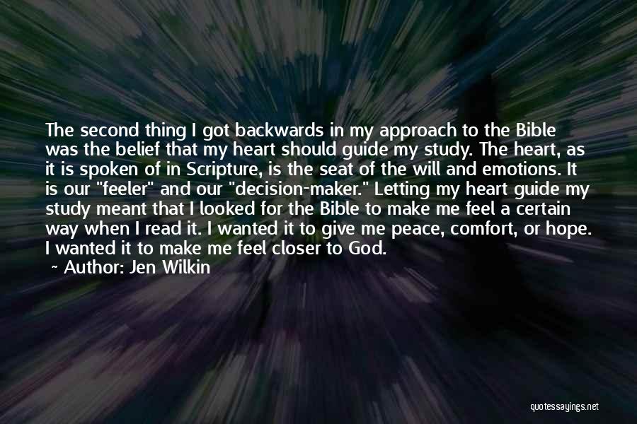 God Will Guide Me Quotes By Jen Wilkin