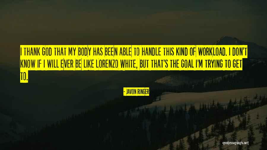 God Will Handle Quotes By Javon Ringer God Will Handle Quotes By Javon Ringer