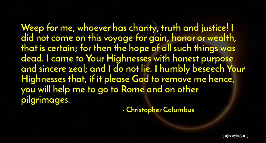 God Will Help Me Quotes By Christopher Columbus God Will Help Me Quotes By Christopher Columbus