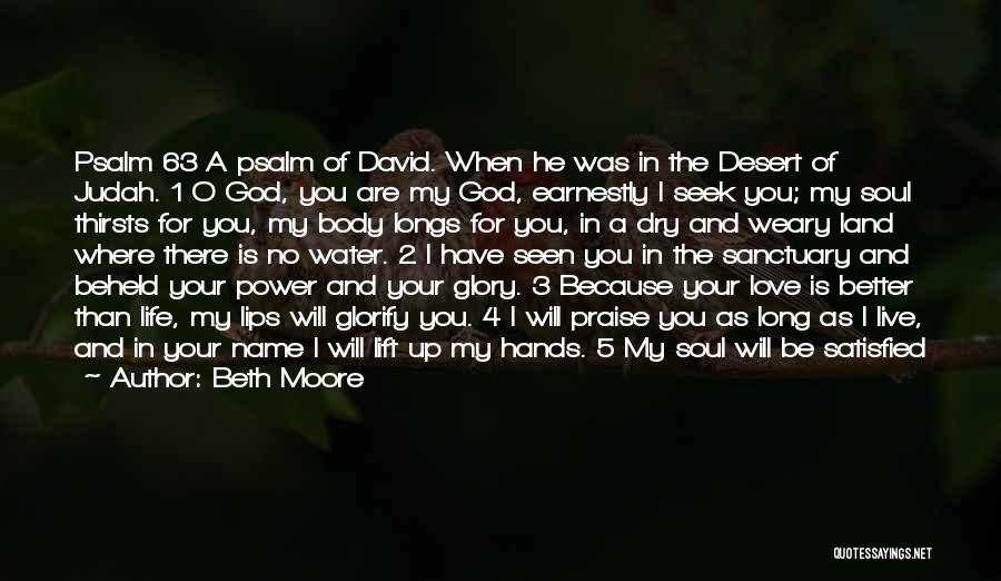 God Will Help Quotes By Beth Moore