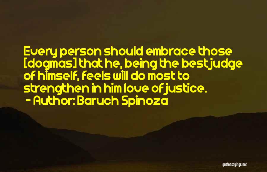 God Will Judge Quotes By Baruch Spinoza