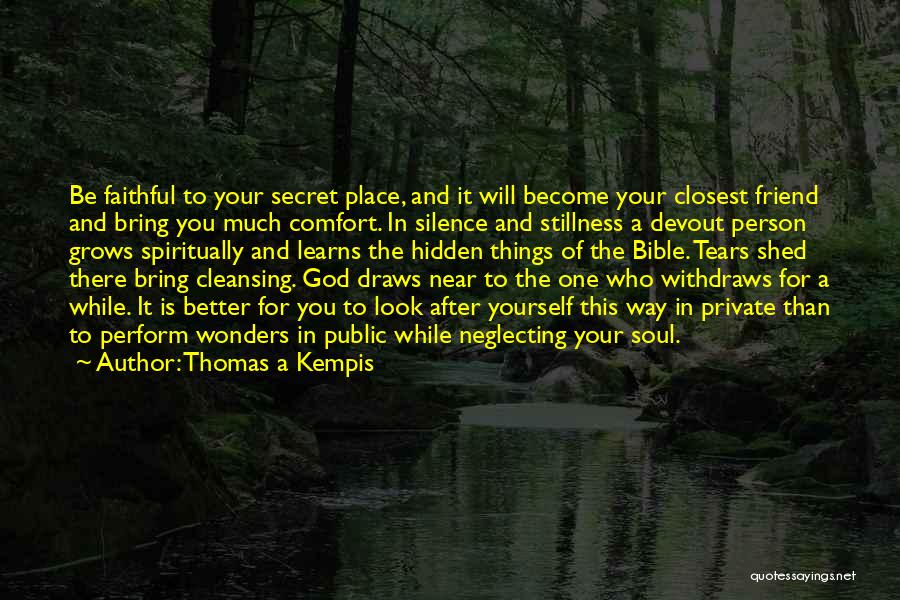 God Will Look After You Quotes By Thomas A Kempis