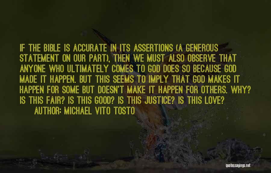 God Will Make It Happen Quotes By Michael Vito Tosto