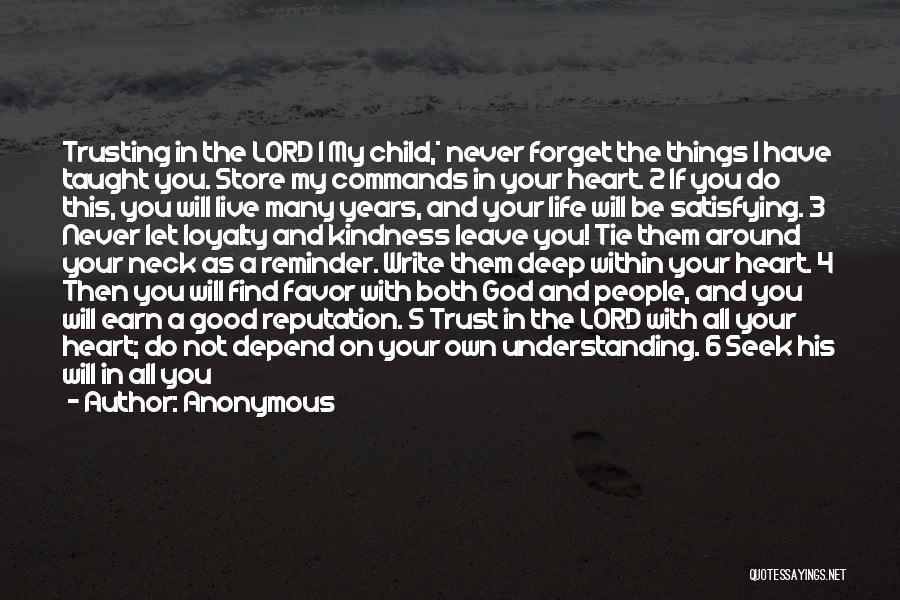 God Will Never Leave You Quotes By Anonymous
