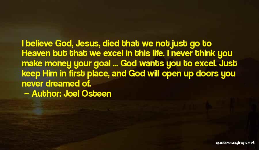 God Will Open Doors Quotes By Joel Osteen