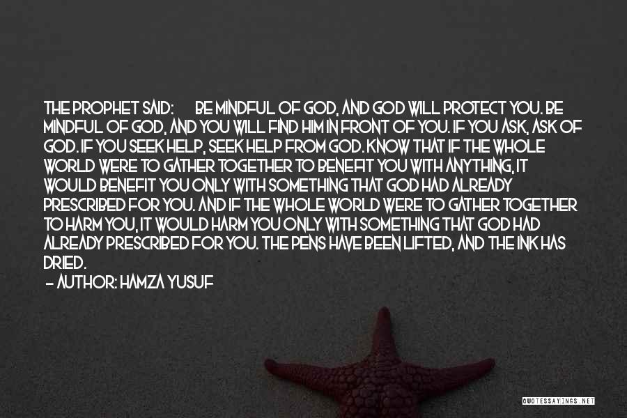 God Will Protect Quotes By Hamza Yusuf