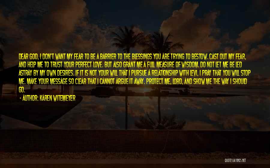 God Will Protect Quotes By Karen Witemeyer