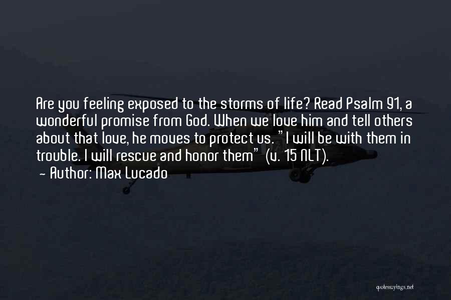 God Will Protect Quotes By Max Lucado