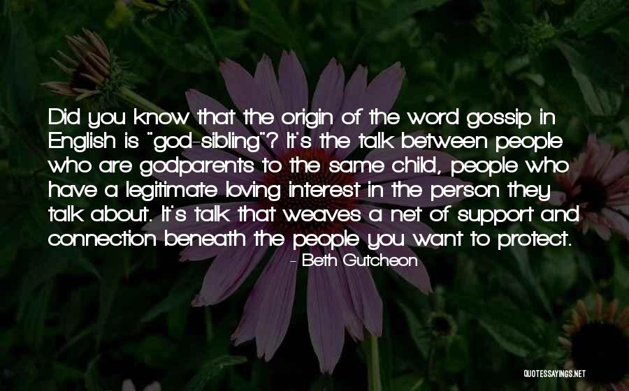 God Will Protect Us Quotes By Beth Gutcheon God Will Protect Us Quotes By Beth Gutcheon
