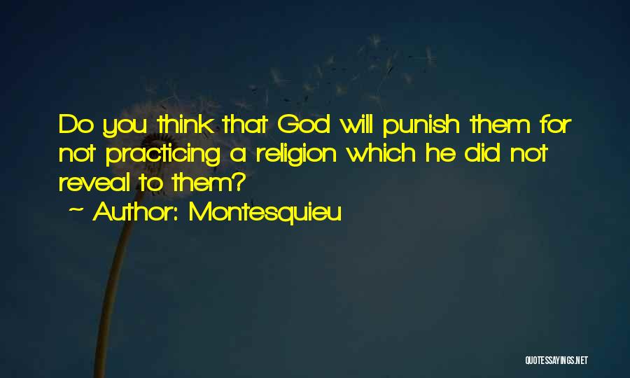 God Will Punish Quotes By Montesquieu