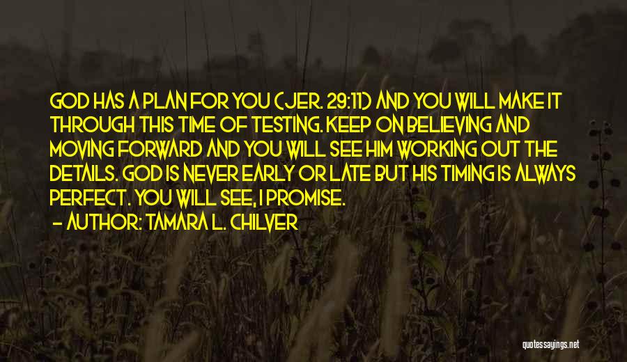 God Will See You Through Quotes By Tamara L. Chilver