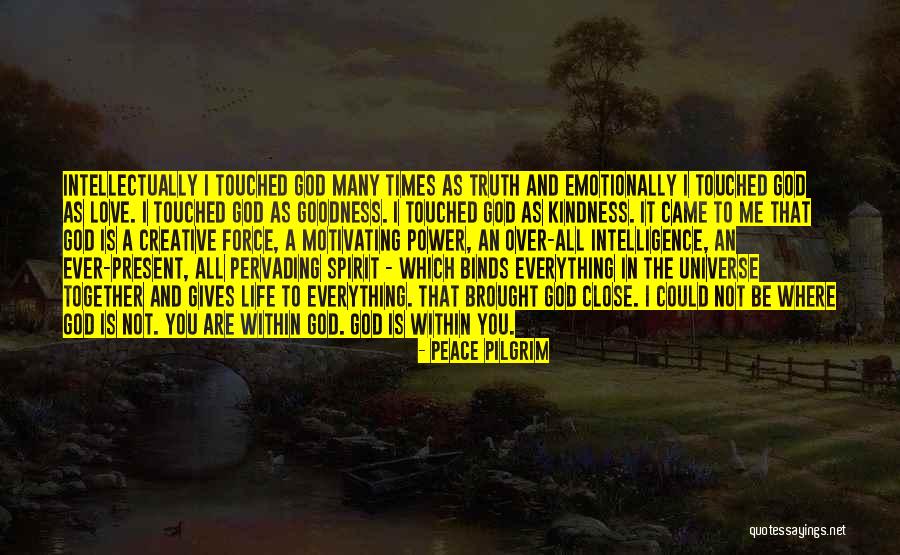 God Within Me Quotes By Peace Pilgrim