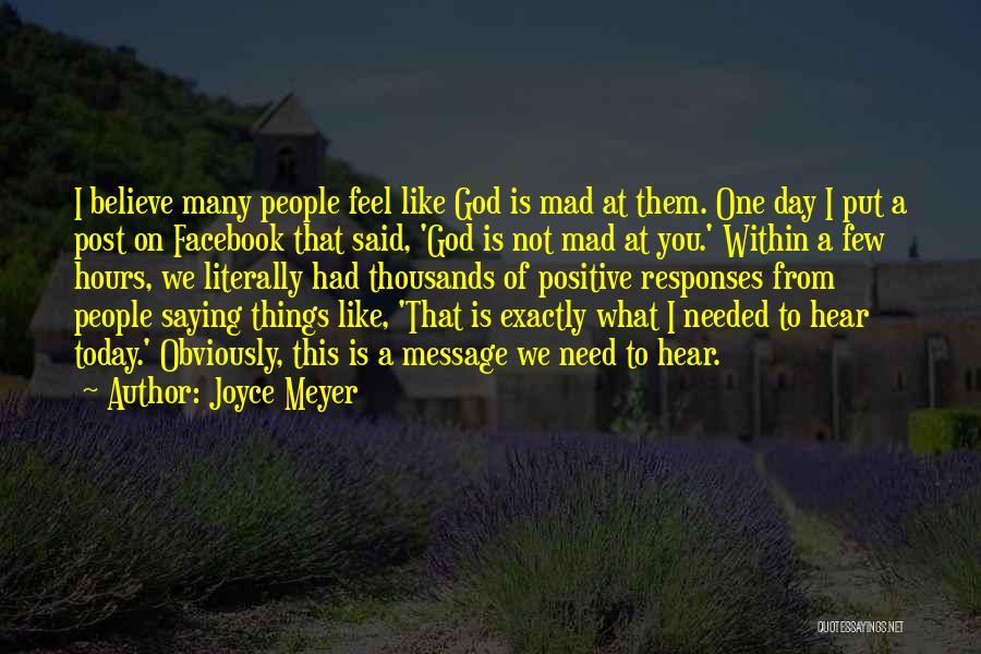 God Within You Quotes By Joyce Meyer