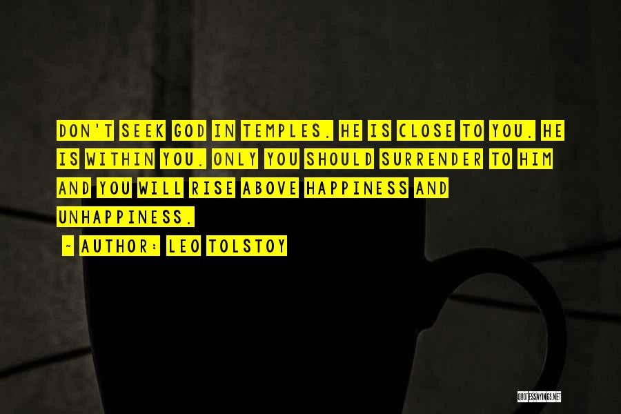 God Within You Quotes By Leo Tolstoy