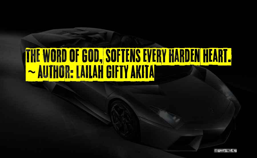 God Word Of Wisdom Quotes By Lailah Gifty Akita