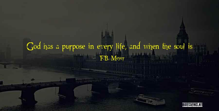 God Working In My Life Quotes By F.B. Meyer